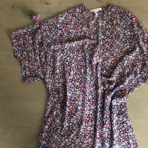 BCBG Kimono Hot Coral